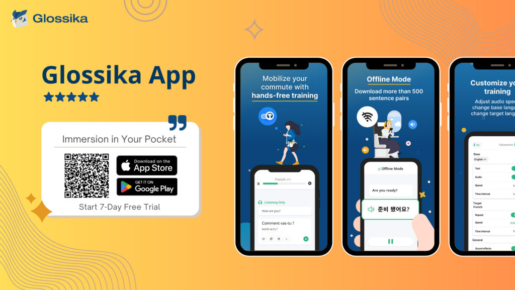 Glossika Interface