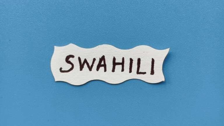 Die wichtigsten 100 Wörter auf Swahili